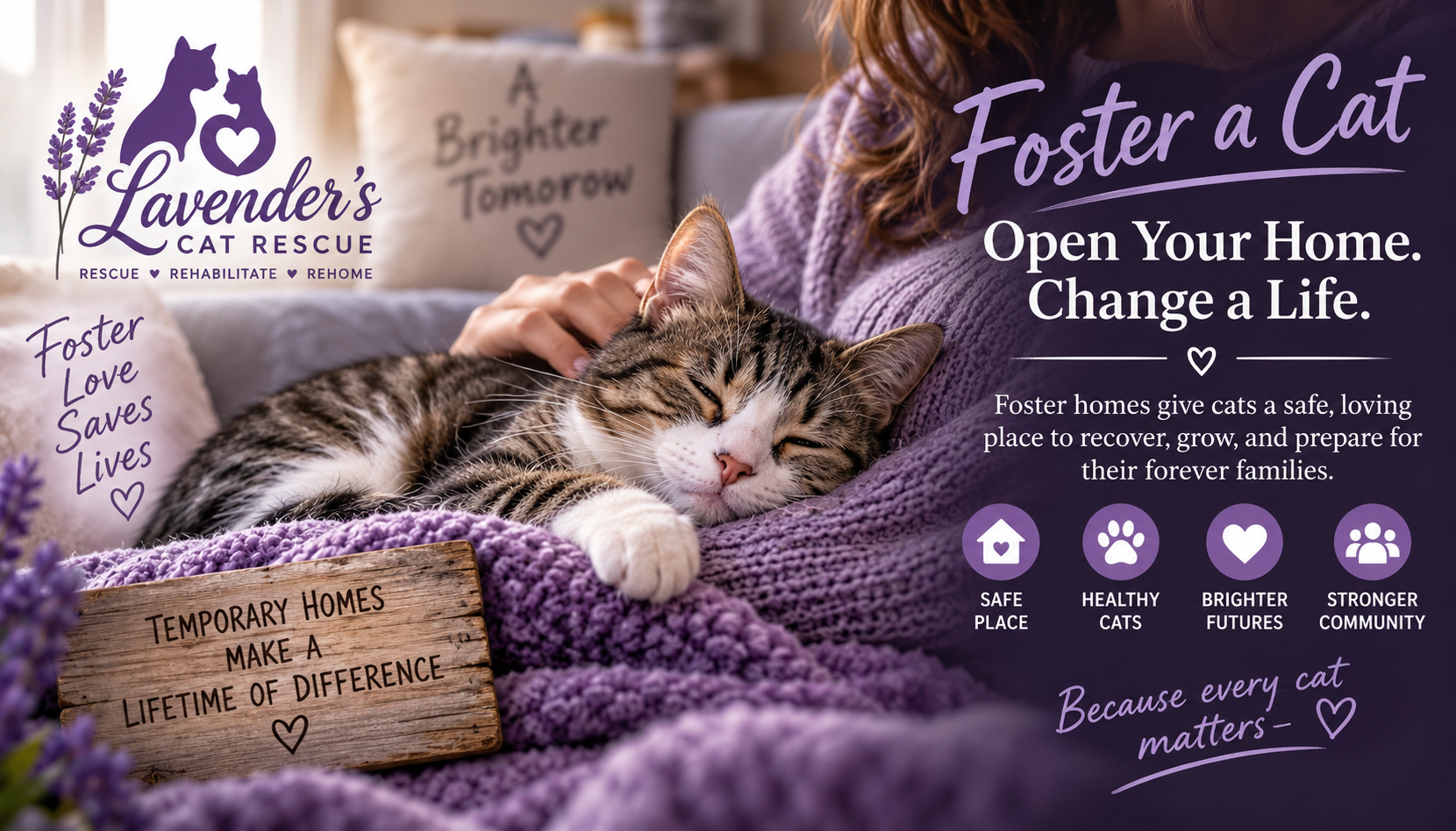 Foster a Cat - Open Your Home, Change a Life